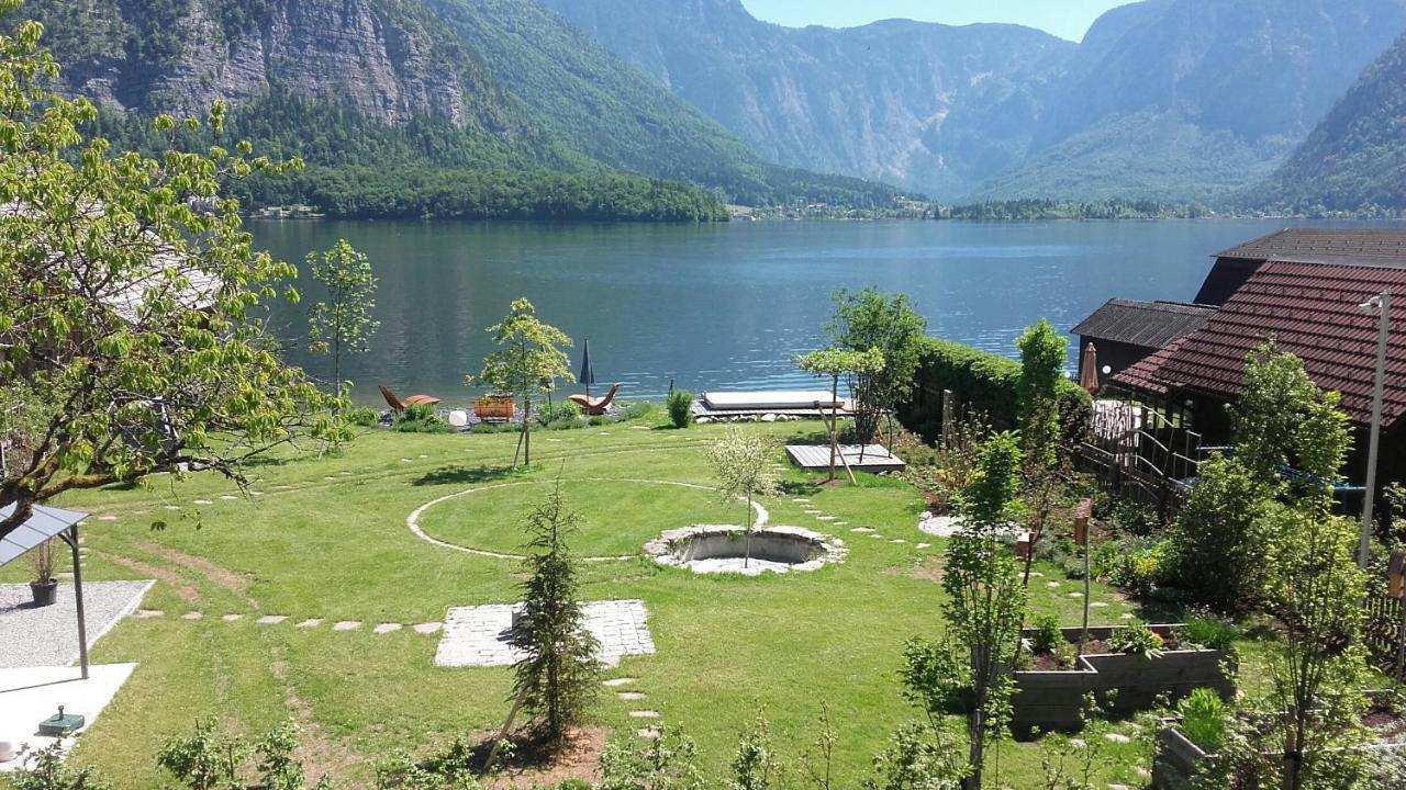 Glueck Am See - Apartment Mit Seezugang Hallstatt Buitenkant foto