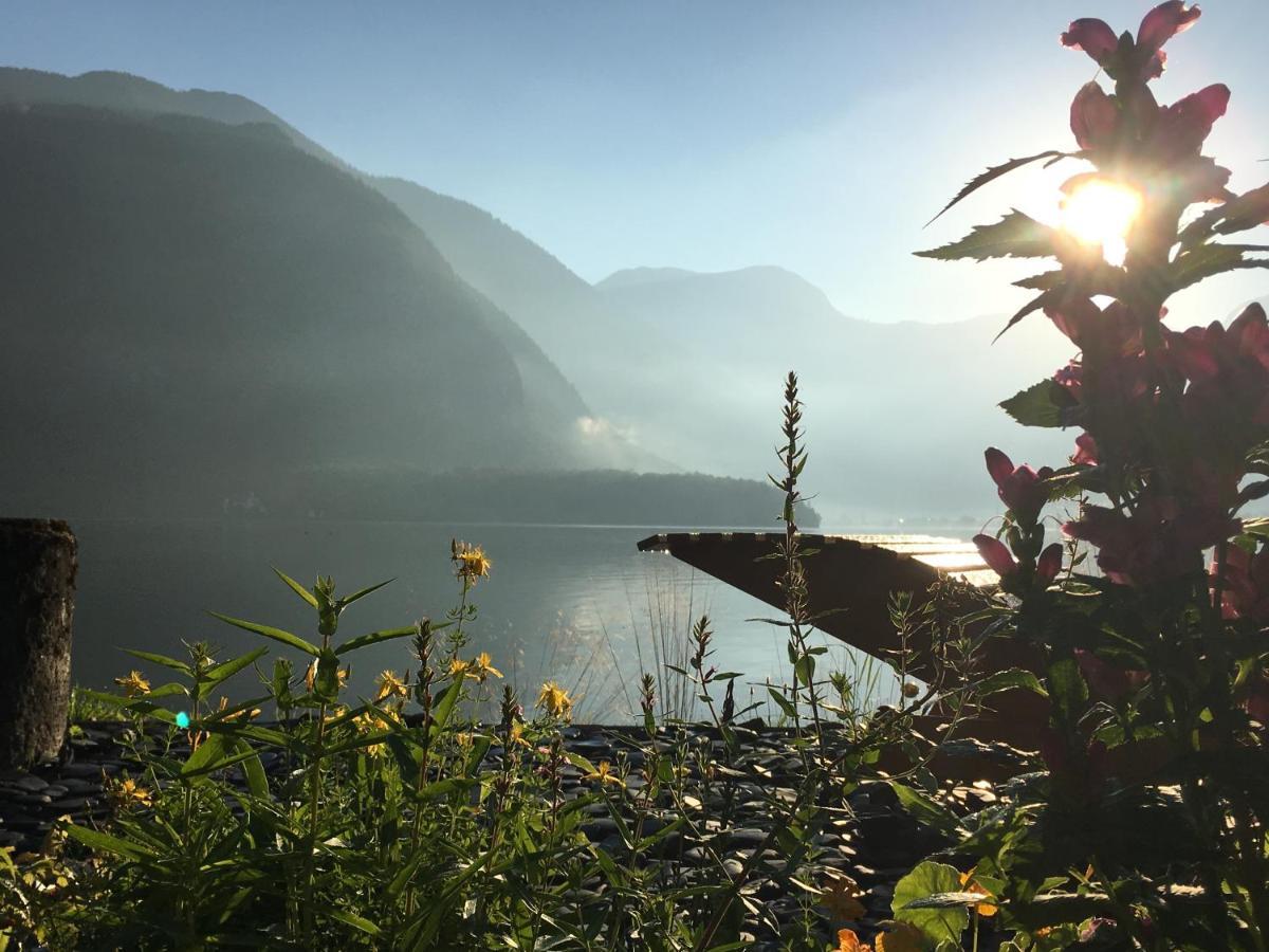 Glueck Am See - Apartment Mit Seezugang Hallstatt Buitenkant foto