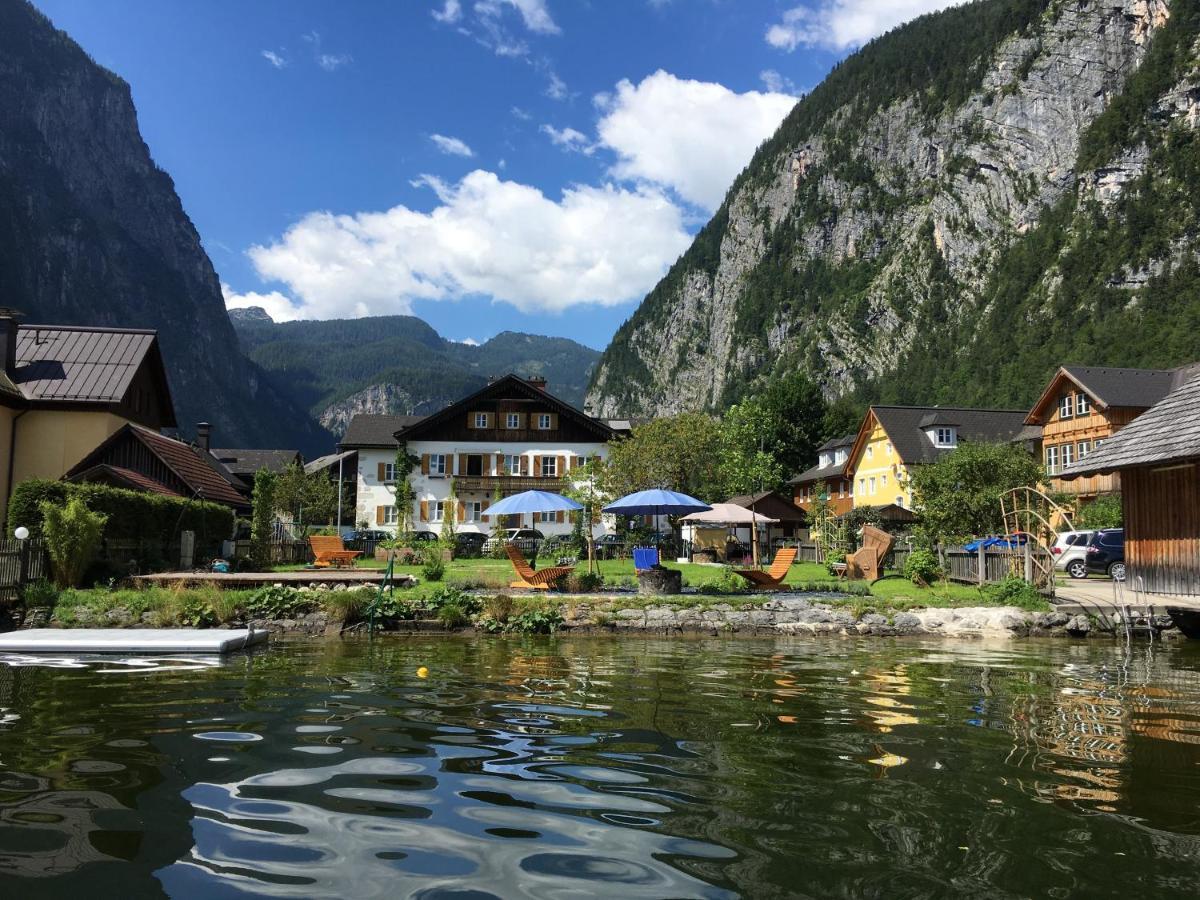 Glueck Am See - Apartment Mit Seezugang Hallstatt Buitenkant foto