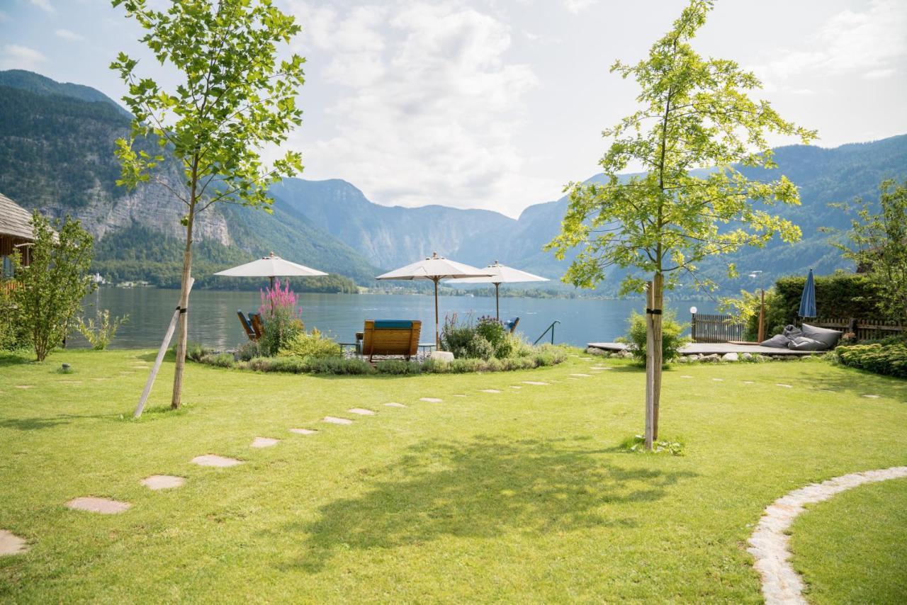 Glueck Am See - Apartment Mit Seezugang Hallstatt Buitenkant foto